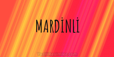 MARDİNLİ