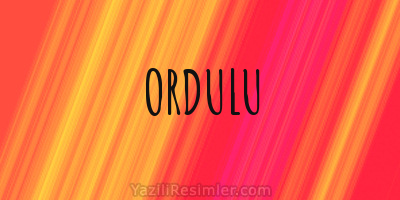 ORDULU