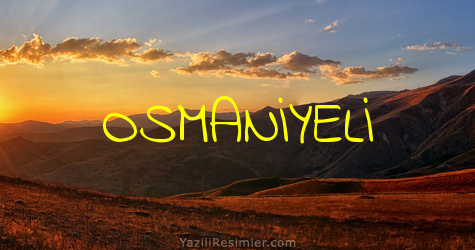 OSMANİYELİ