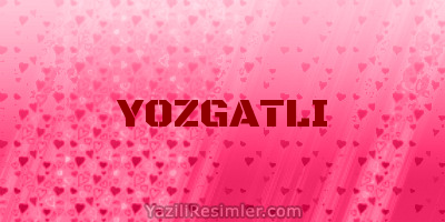 YOZGATLI