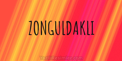 ZONGULDAKLI